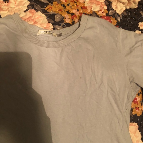 Light blue crop tee - Picture 2 of 2